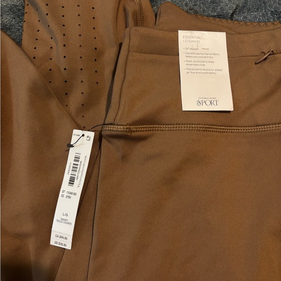 Victoria Secret Sport 7/8 Length LG Workout Leggings - Picture 3 of 4